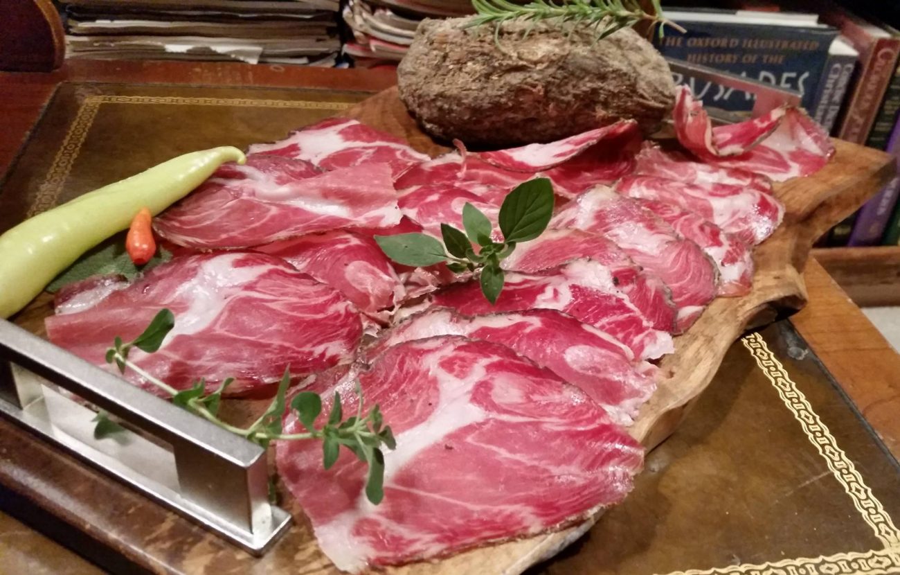 Six-Month Old Cured Coppa