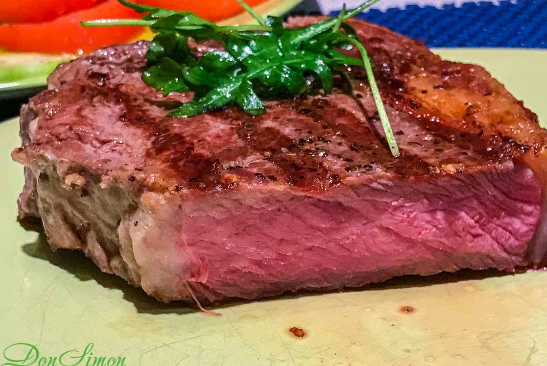 Aged meat (steaks)